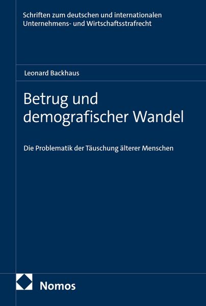 Produktbild: Betrug und demografischer Wandel
