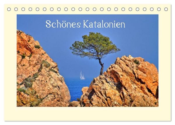 Produktbild: Sch&ouml;nes Katalonien (Tischkalender 2026 DIN A5 quer), CALVENDO Monatskalender