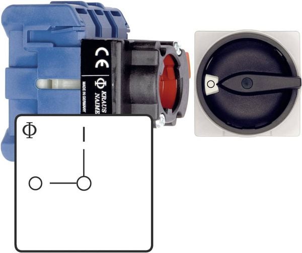 Kraus & Naimer KG32B.T103/01.FT2 Lasttrennschalter 32A 1 x 90° Schwarz 1St.