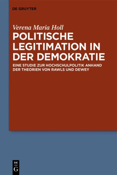 Produktbild: Politische Legitimation in der Demokratie