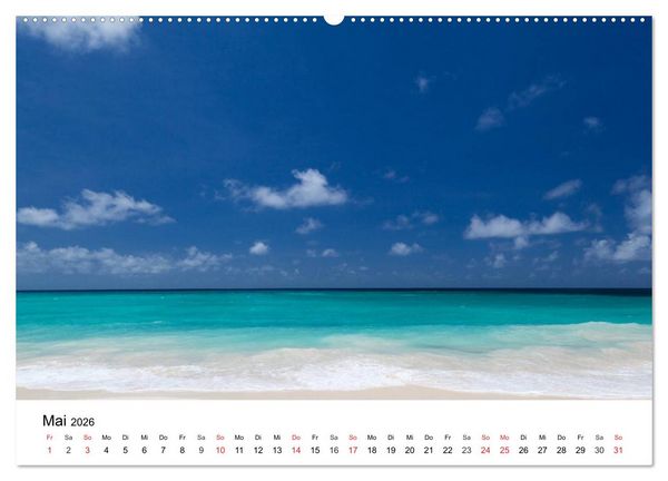 Produktbild: Traumstr&auml;nde in der Karibik (Wandkalender 2026 DIN A2 quer), CALVENDO Monatskalender