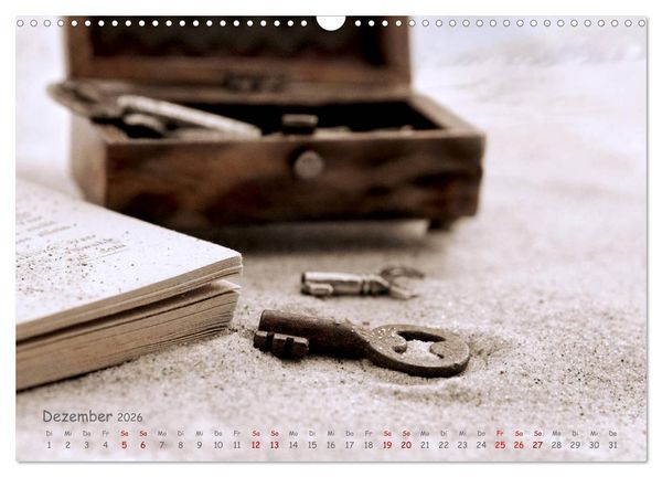 Produktbild: Die Geschichten des Schl&uuml;ssels (Wandkalender 2026 DIN A3 quer), CALVENDO Monatskalender