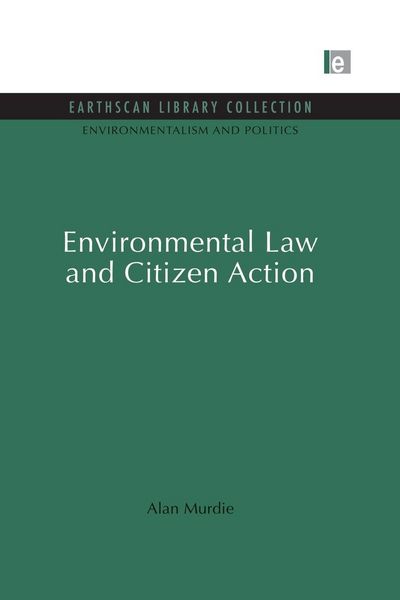 Produktbild: Environmental Law and Citizen Action