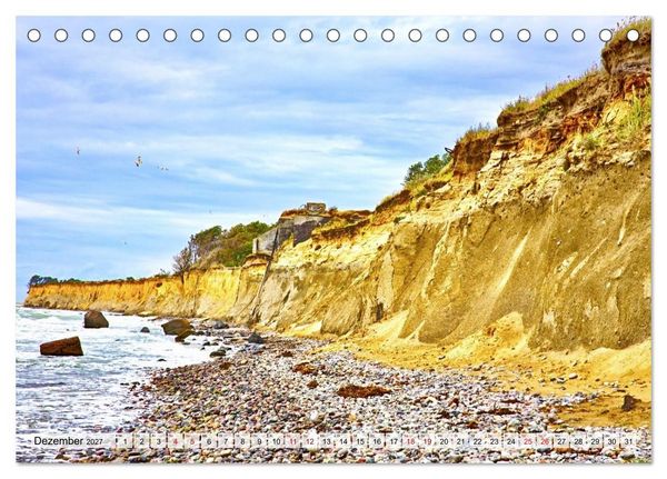 Produktbild: Fischland: zwischen Ostsee und Bodden (Tischkalender 2027 DIN A5 quer), CALVENDO Monatskalender