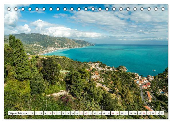 Produktbild: Sizilien - Taormina (Tischkalender 2026 DIN A5 quer), CALVENDO Monatskalender
