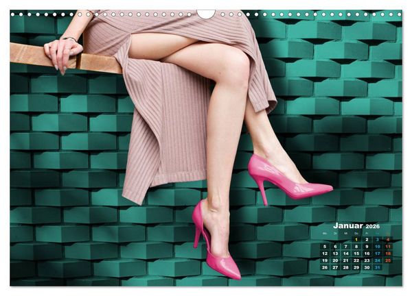 Produktbild: High Heels - Hohe Abs&auml;tze machen lange Beine (Wandkalender 2026 DIN A3 quer), CALVENDO Monatskalender