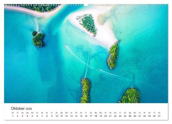 Produktbild: Thailand - Das Land des L&auml;chelns. (Wandkalender 2026 DIN A2 quer), CALVENDO Monatskalender