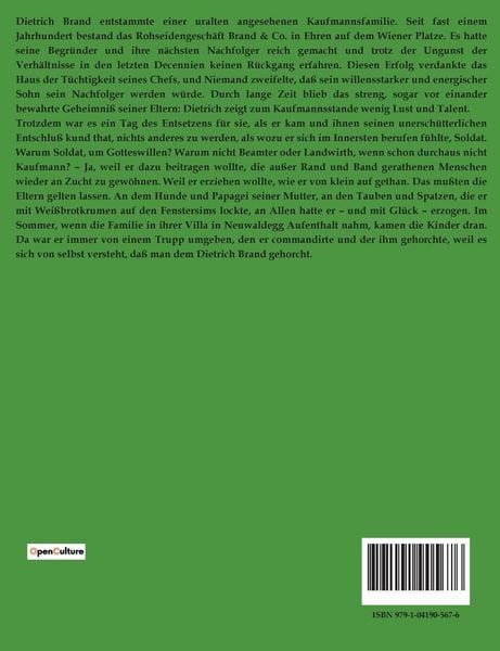 Produktbild: Rittmeister Brand; Bertram Vogelweid