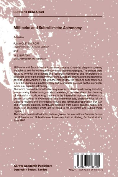 Produktbild: Millimetre and Submillimetre Astronomy