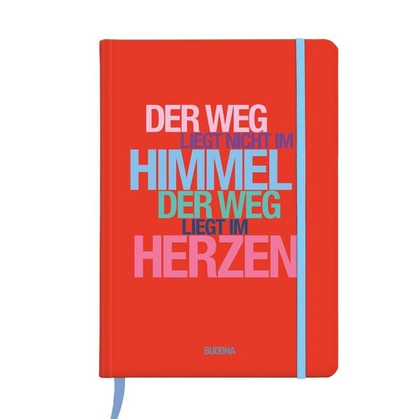 Notizbuch A5 Hardcover Buddha, Himmel