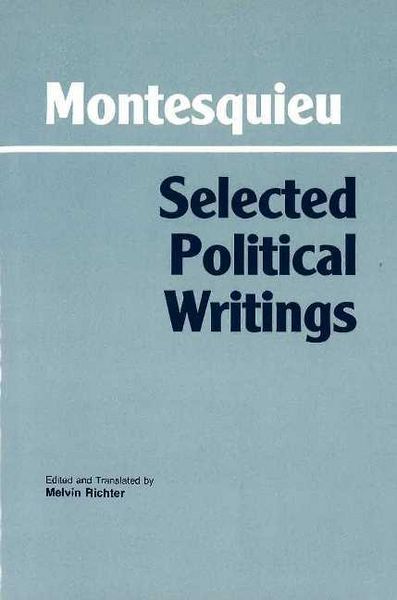 Produktbild: Montesquieu: Montesquieu: Selected Political Writings