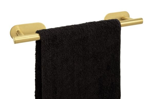 Produktbild: Turbo-Loc&reg; Badetuchstange Mod. Orea Gold, 40 cm, Befestigen ohne bohren