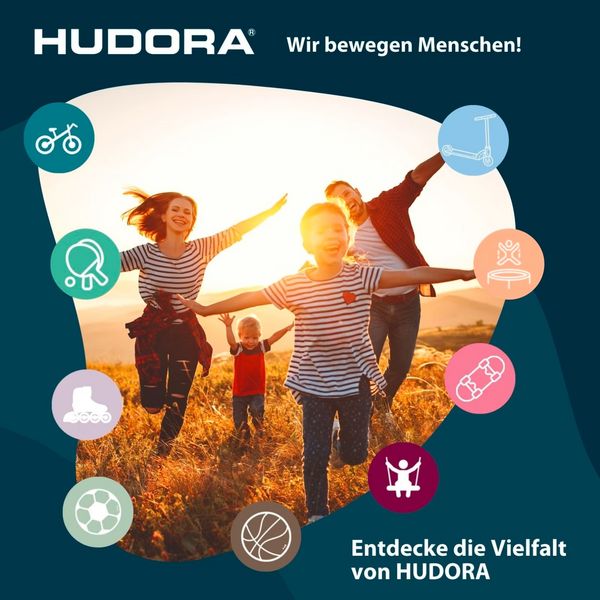 Produktbild: HUDORA 10917 - Laufrad Up 6 cyan/midnight, f&uuml;r Kinder ab 12 Monaten