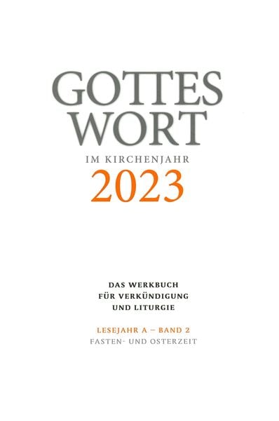 Gottes Wort im Kirchenjahr, Taschenbuch von Christoph Heinemann, Echter, 978-3-429-05829-6