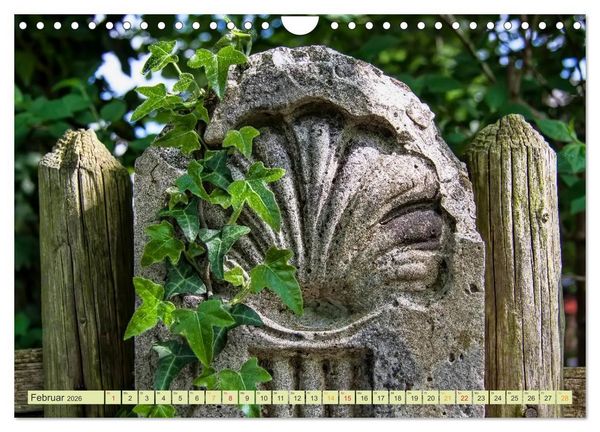 Produktbild: Jakobsweg - pilgern auf dem Camino de Santiago (Wandkalender 2026 DIN A4 quer), CALVENDO Monatskalender