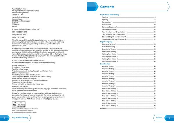 Produktbild: Collins GCSE Grade 9-1 SNAP Revision