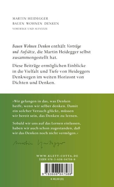 Produktbild: Bauen Wohnen Denken