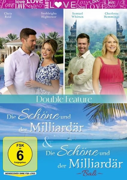 Produktbild: Double Feature: Die Sch&ouml;ne und der Milliard&auml;r / Die Sch&ouml;ne und der Milliard&auml;r: Bali [2 DVDs]