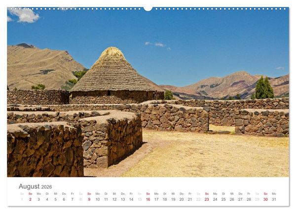 Produktbild: Peru - Perle der Anden (hochwertiger Premium Wandkalender 2026 DIN A2 quer), Kunstdruck in Hochglanz