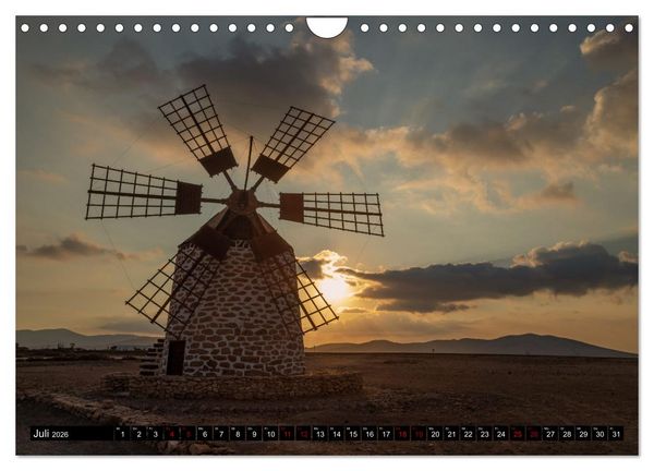 Produktbild: Fuerteventura - Eine Reise &uuml;ber die Vulkaninsel (Wandkalender 2026 DIN A4 quer), CALVENDO Monatskalender