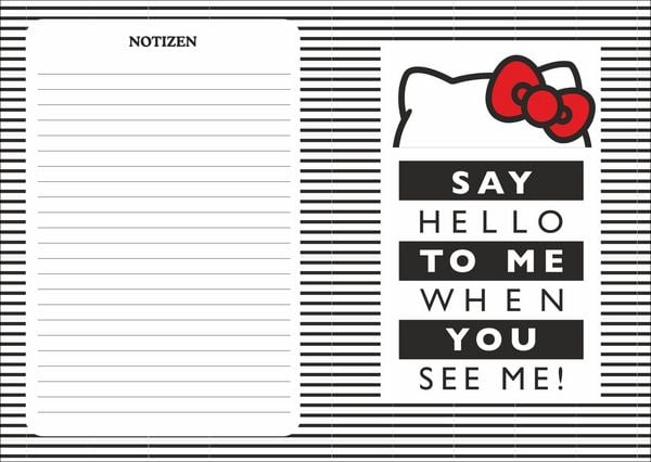 Produktbild: Hello Kitty 17-Monats-Kalenderbuch A5 2027 - 17 Monate. Von August 2026 bis Dezember 2027