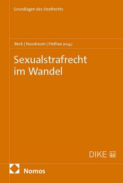 Produktbild: Sexualstrafrecht im Wandel