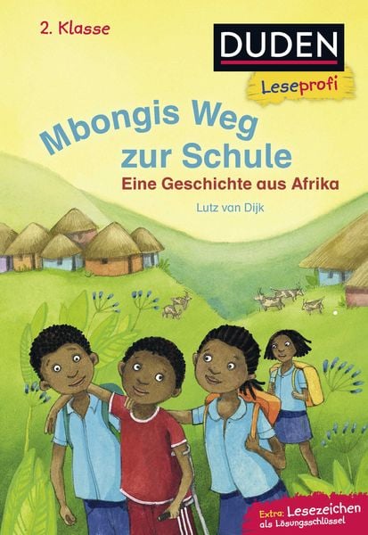 Produktbild: Duden Leseprofi – Mbongis Weg zur Schule. Eine Geschichte aus Afrika, 2. Klasse