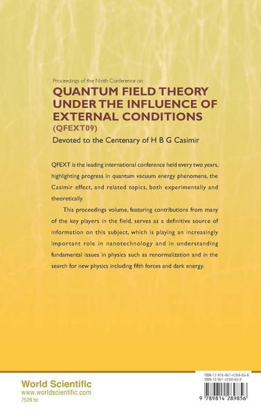Produktbild: QUANT FIELD THEO UND THE INFLU OF EXTE..