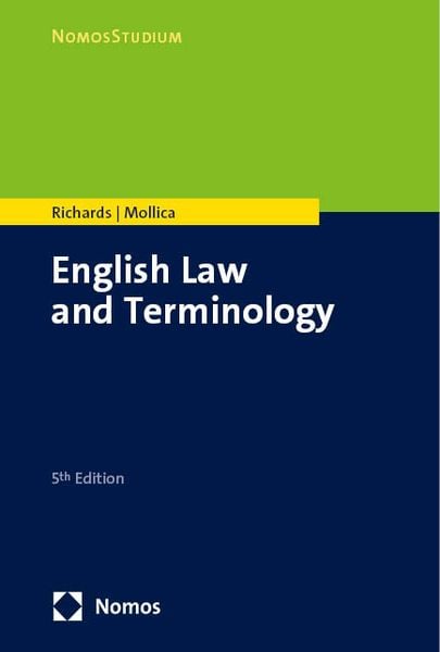 Produktbild: English Law and Terminology