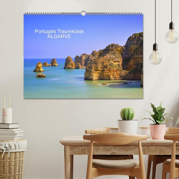 Produktbild: ALGARVE - Urlaub f&uuml;r die Seele (Wandkalender 2026 DIN A2 quer), CALVENDO Monatskalender