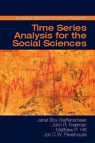 Produktbild: Time Series Analysis for the Social Sciences