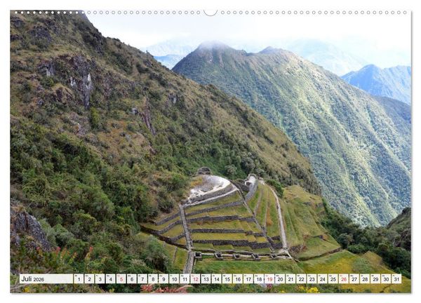 Produktbild: Inka Trail und Machu Picchu, Trekking zur ber&uuml;hmten Inkastadt (Wandkalender 2026 DIN A2 quer), CALVENDO Monatskalender