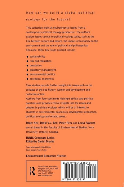 Produktbild: Political Ecology