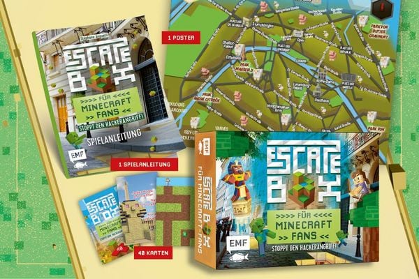 Produktbild: Die Escape-Box f&uuml;r Minecraft-Fans: Stoppt den Hackerangriff!