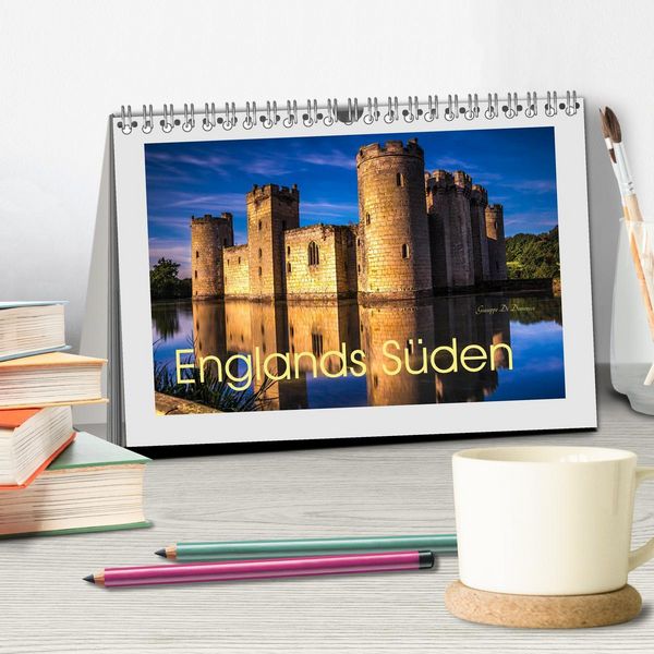 Produktbild: Englands S&uuml;den (Tischkalender 2026 DIN A5 quer), CALVENDO Monatskalender