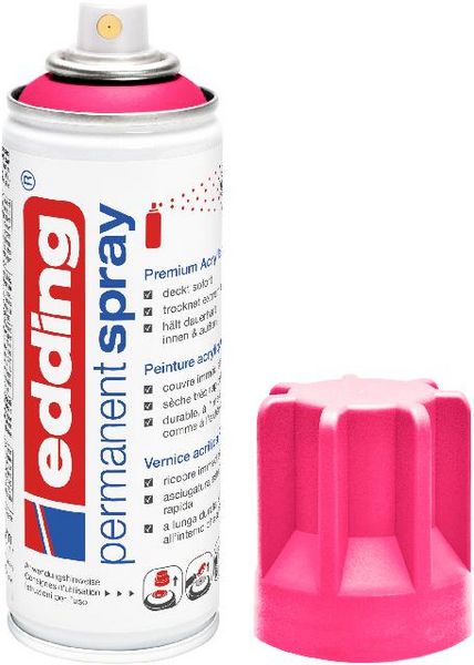 Produktbild: 5200 Permanent Spray, neonpink, 200ml Premium Acryllack