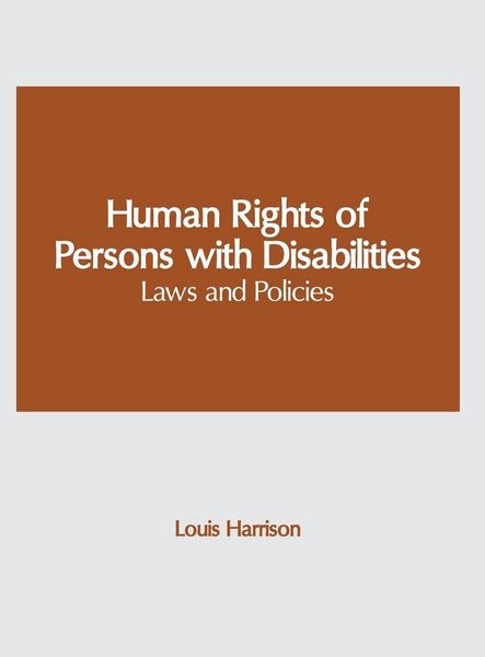 Produktbild: Human Rights of Persons with Disabilities: Laws and Policies