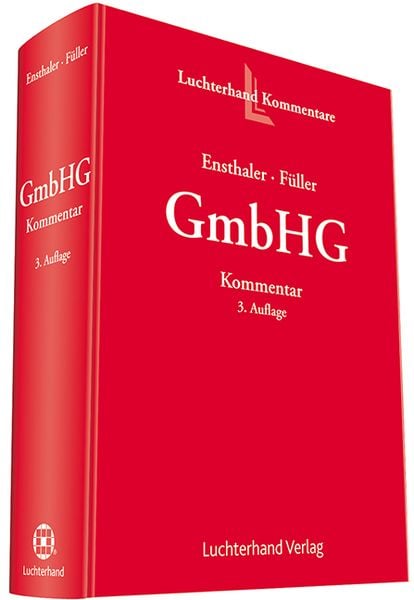 Produktbild: Kommentar zum GmbH-Gesetz