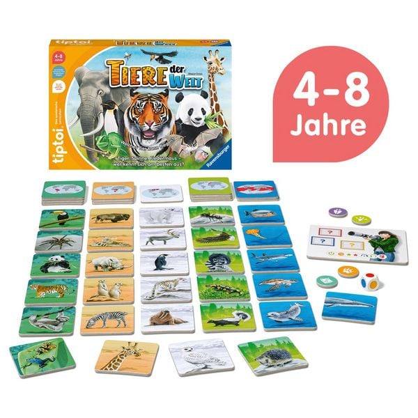 Produktbild: Tiptoi® Tiere der Welt - ab 4 Jahre