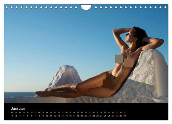 Produktbild: Landschaftsaktbilder Ibiza und Lanzarote (Wandkalender 2026 DIN A4 quer), CALVENDO Monatskalender