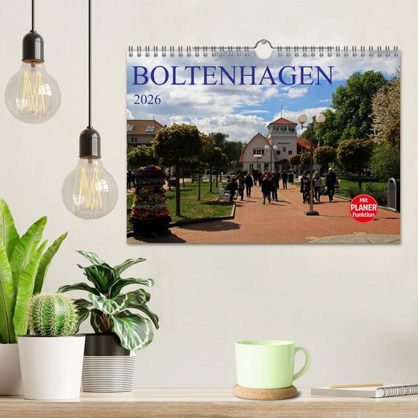 Produktbild: Boltenhagen 2026 (Wandkalender 2026 DIN A4 quer), CALVENDO Monatskalender