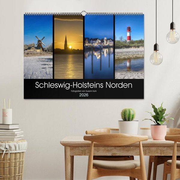 Produktbild: Schleswig-Holsteins Norden (Wandkalender 2026 DIN A2 quer), CALVENDO Monatskalender