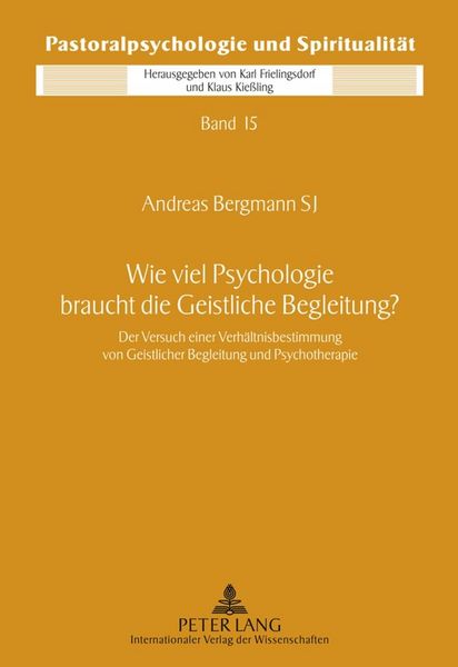 Produktbild: Wie viel Psychologie braucht die Geistliche Begleitung?