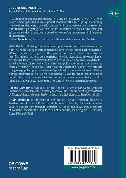Produktbild: Double-Edged Politics on Women&rsquo;s Rights in the MENA Region