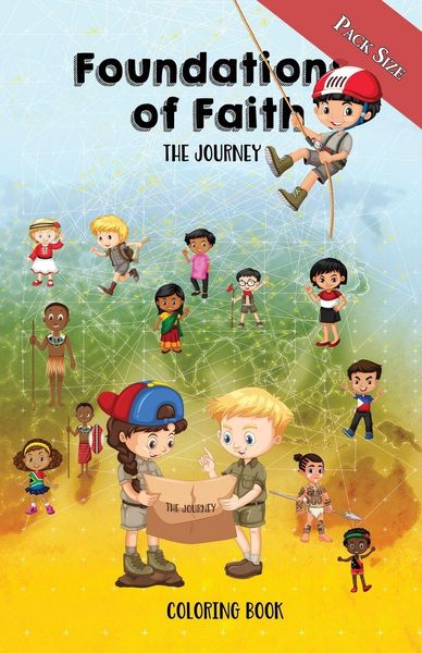 Produktbild: Foundations of Faith Children's Coloring Book - Pack Size