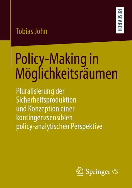 Produktbild: Policy-Making in M&ouml;glichkeitsr&auml;umen