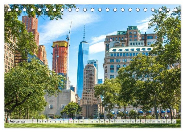 Produktbild: New York - Momente (Tischkalender 2026 DIN A5 quer), CALVENDO Monatskalender