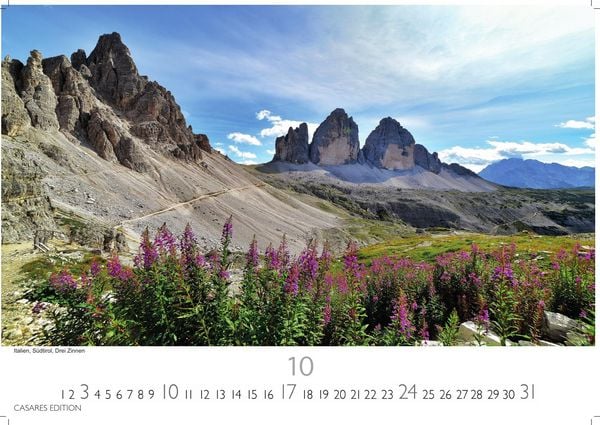 Produktbild: Alpen Kalender 2027 &ndash; Wandkalender | Fotokalender | Alpenkalender | Alpenl&auml;nder 35x50cm Grosses Format - Hochwertiger . mit atemberaubenden Bergmotiven, Perfekt f&uuml;r Naturliebhaber & Bergfans