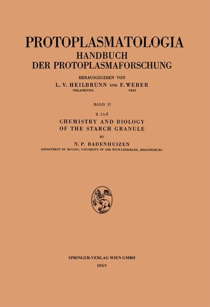 Produktbild: Chemistry and Biology of the Starch Granule