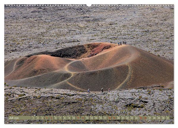 Produktbild: La R&eacute;union - Vulkane und kreolische Kultur (Wandkalender 2026 DIN A2 quer), CALVENDO Monatskalender
